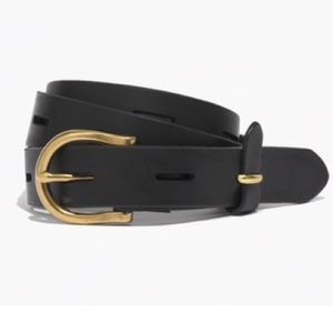 Madewell Leather Backcountry Belt (black) BNWT